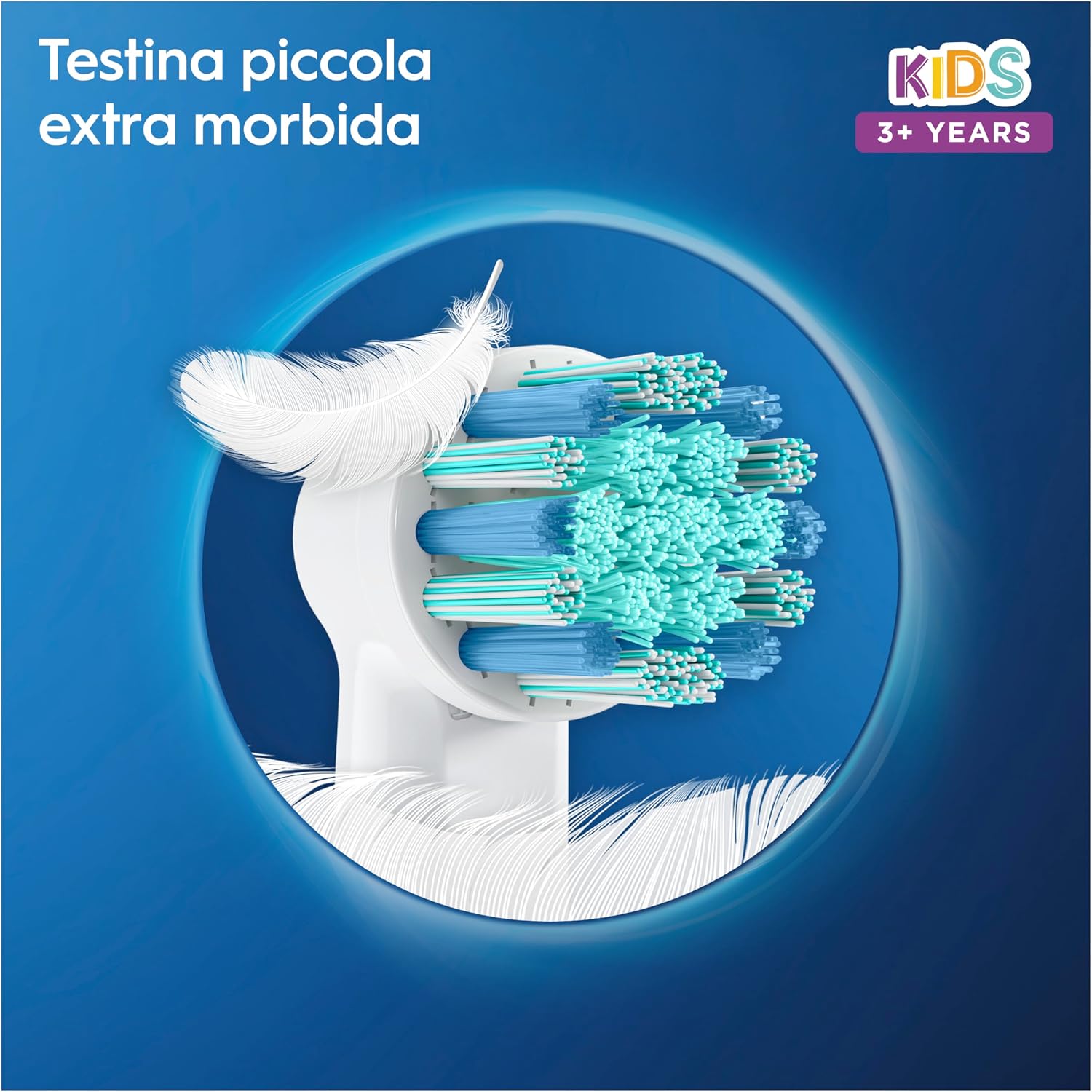 Detalle 2 de Oral-B Kids 3+ Testine Spazzolino Elettrico Marvel Spider-Man – confezione da 8 testine di ricambio