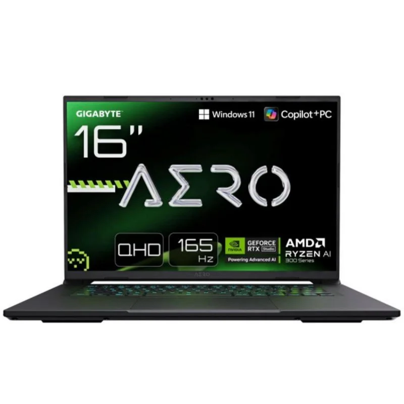 Detalle de Gigabyte AERO X16 1VH 16" Ryzen AI 7 350 32GB 1TB