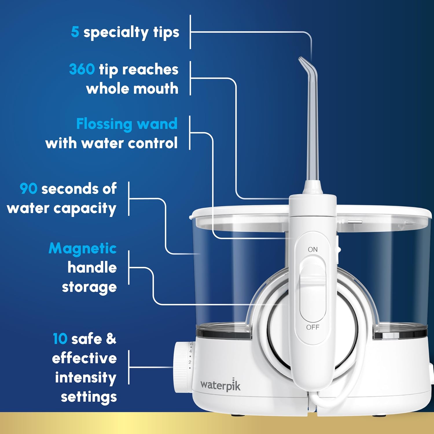 Detalle 2 de Waterpik Cordless Water Flosser WF-31