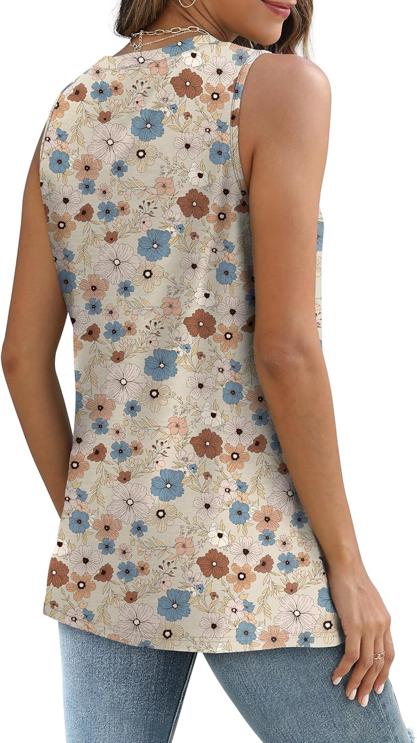 Thumbnail 4 de Sampeel Tank Top Eyelet Crew Neck