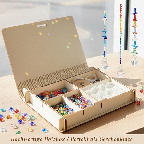 Detalle de RUBY Sonnenfänger-Bastelset mit Holzbox