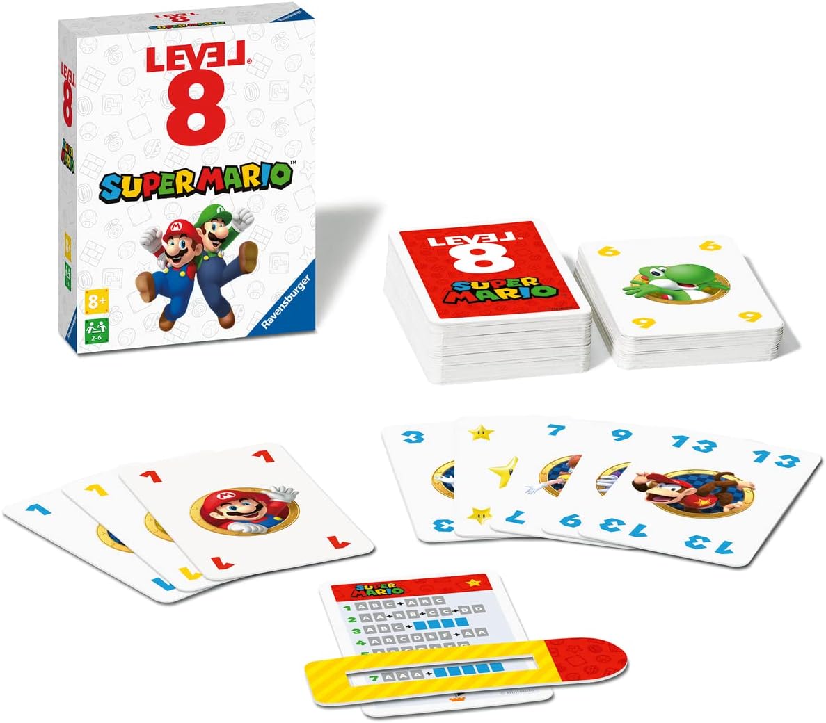Thumbnail 2 de Ravensburger Level 8 Super Mario – Jeu de Cartes, 2–6 joueurs, dès 8 ans