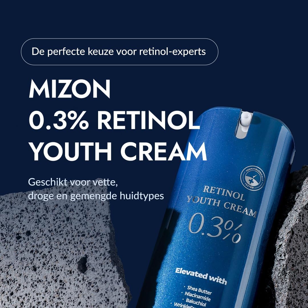 Thumbnail 1 de MIZON Retinol Youth Cream 0,3% gezichtscrème met peptiden en bakuchiol