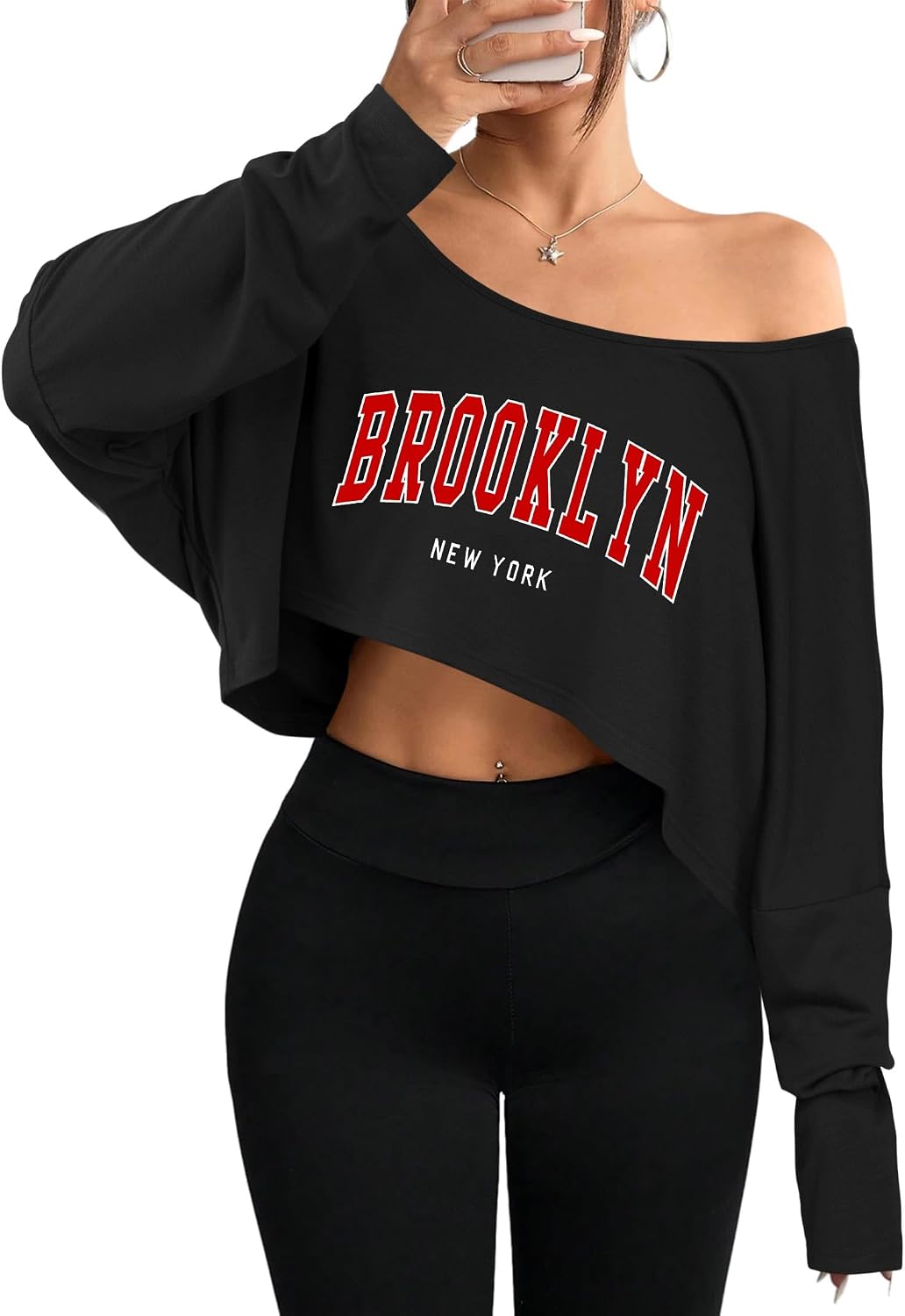 Thumbnail 6 de Hilinker Women's Crop Top, Polyester Blend