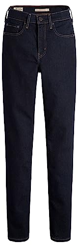 Detalle de Levi's Femme Jeans 724 High Rise Straight - Blue Wave Rinse, 32W/30L