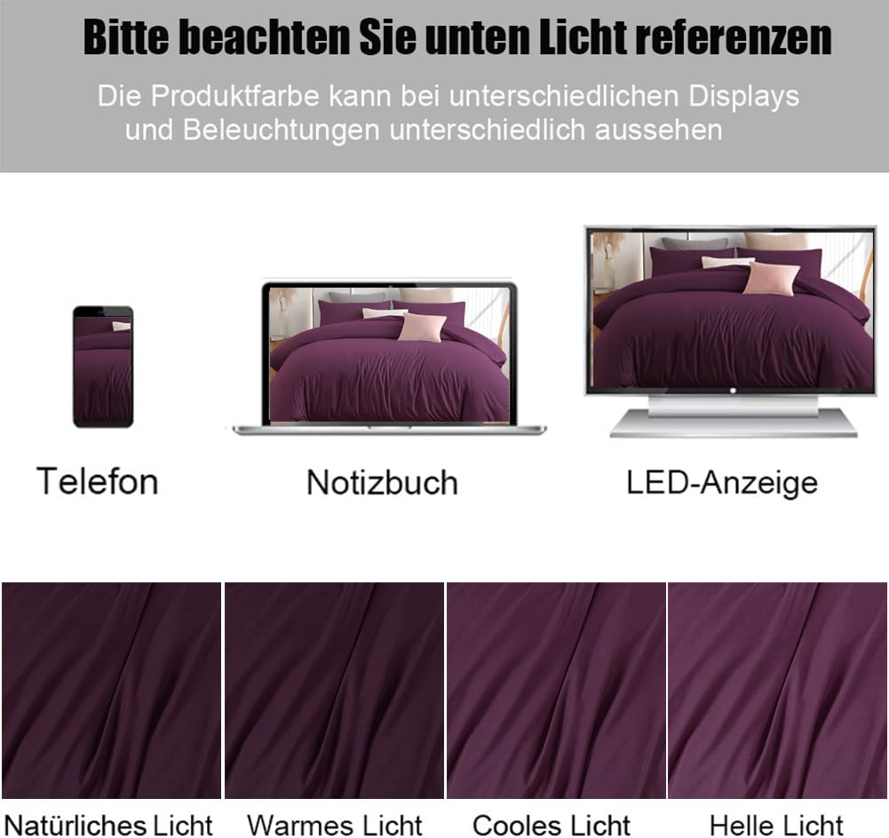 Thumbnail 6 de Soifox Bettwäsche 135x200 4-teilig