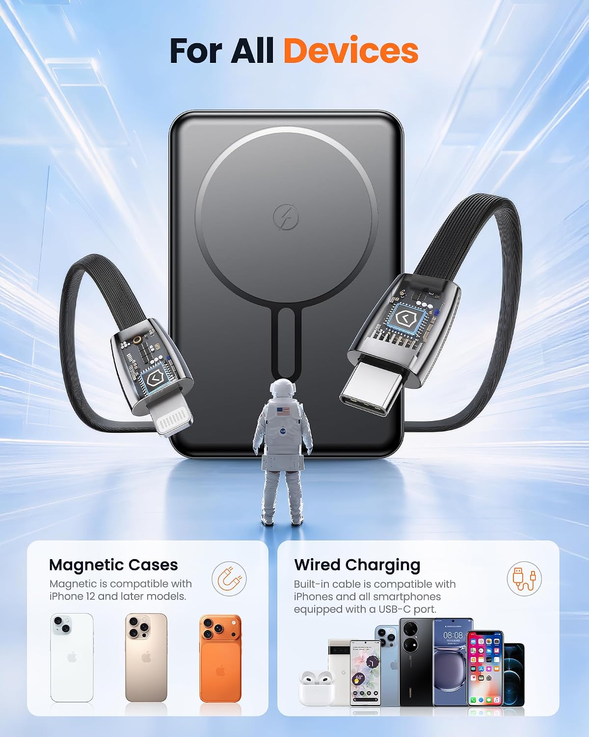 Thumbnail 5 de Magnetic Portable Charger 10000mAh