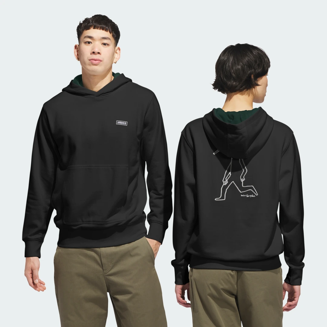 Detalle de Sudadera con capucha Skateboarding x Mark Gonzales Skate Head de Adidas