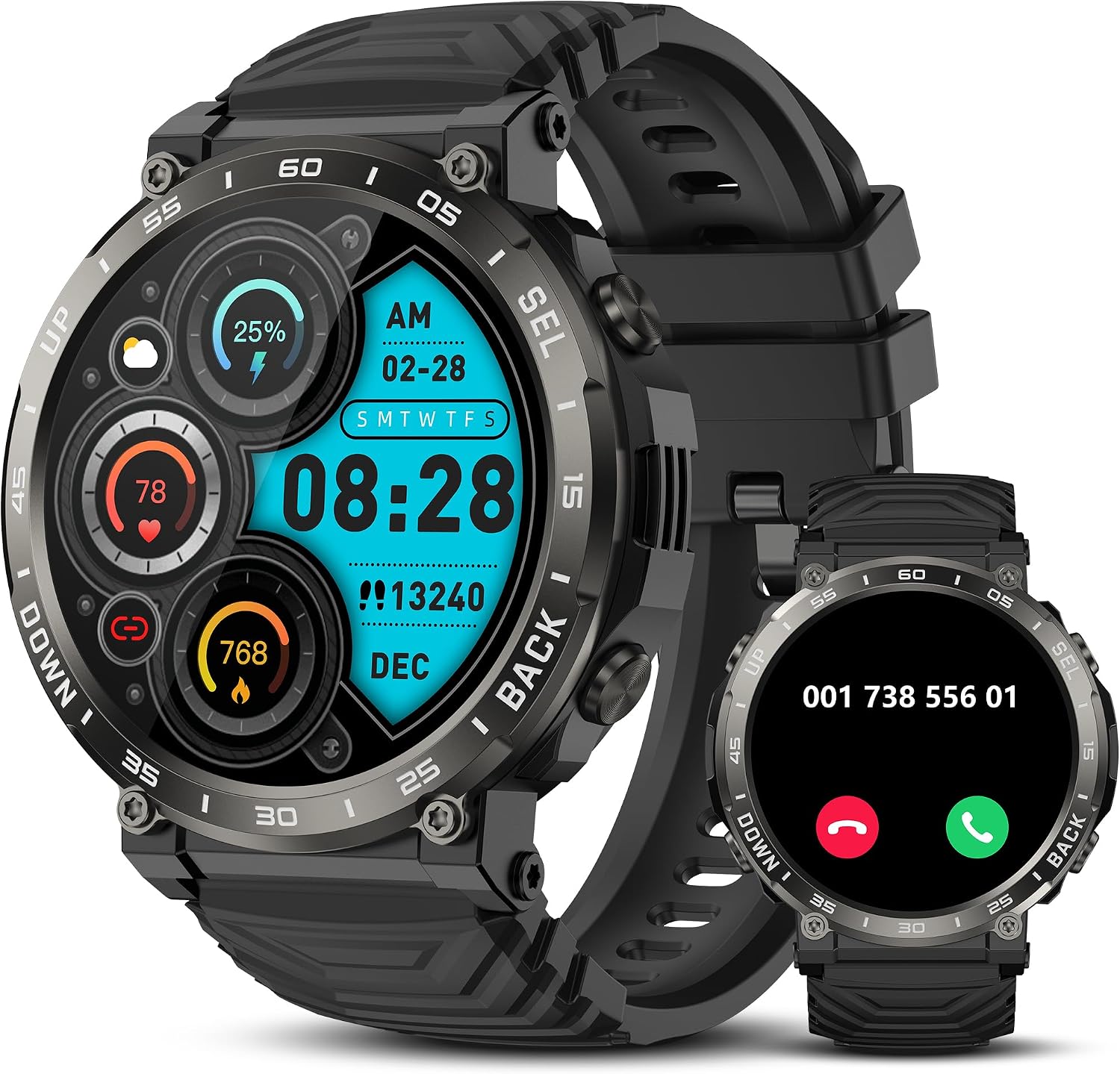 Detalle de IDEALROYAL S56 1,52" smartwatch deportivo