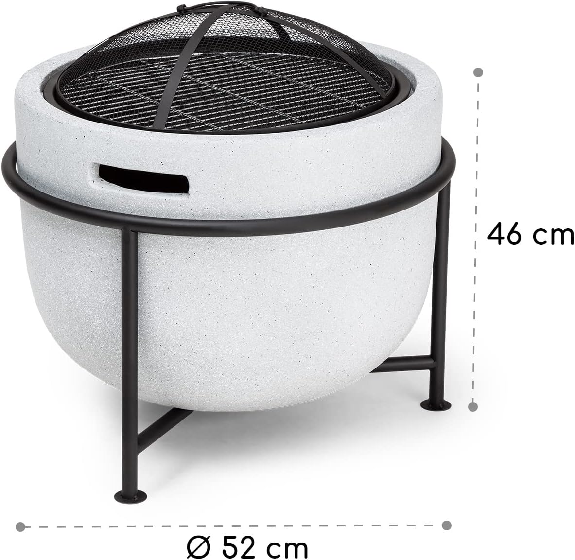 Thumbnail 1 de blumfeldt Brasero Exterior con Parrilla 52 cm