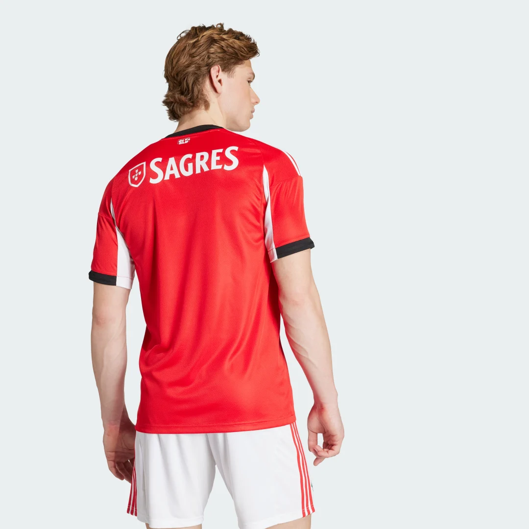 Detalle 2 de Camiseta 1.ª equipación Benfica 25/26 de Adidas – Rojo
