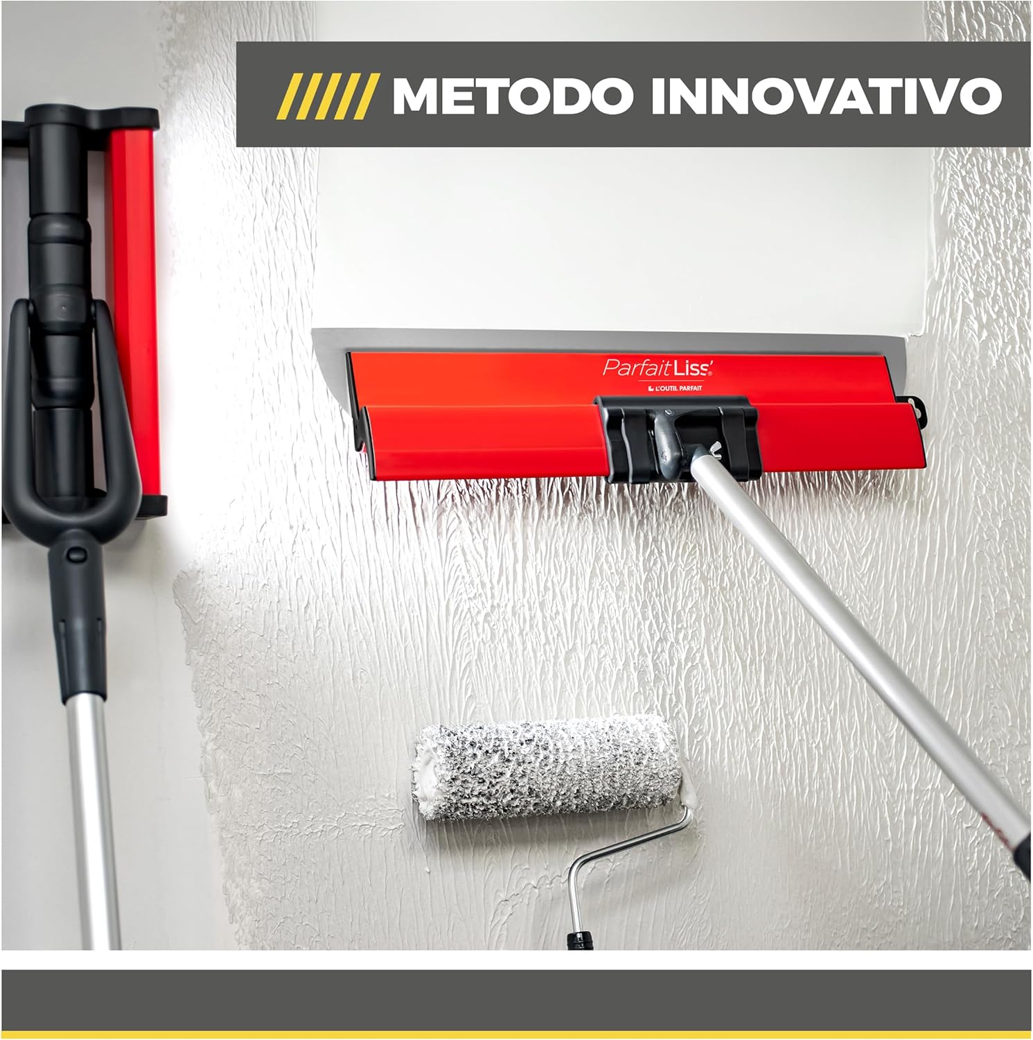 Thumbnail 6 de Boldrini Rouleau pour application mastic professionnel 23 cm avec poignée – fabriqué en Italie