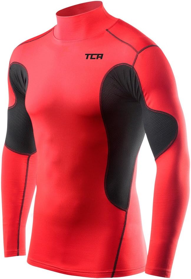 Thumbnail 6 de TCA SuperThermal Compression Base Layer Long Sleeve Top (Mock Neck) for Men & Boys