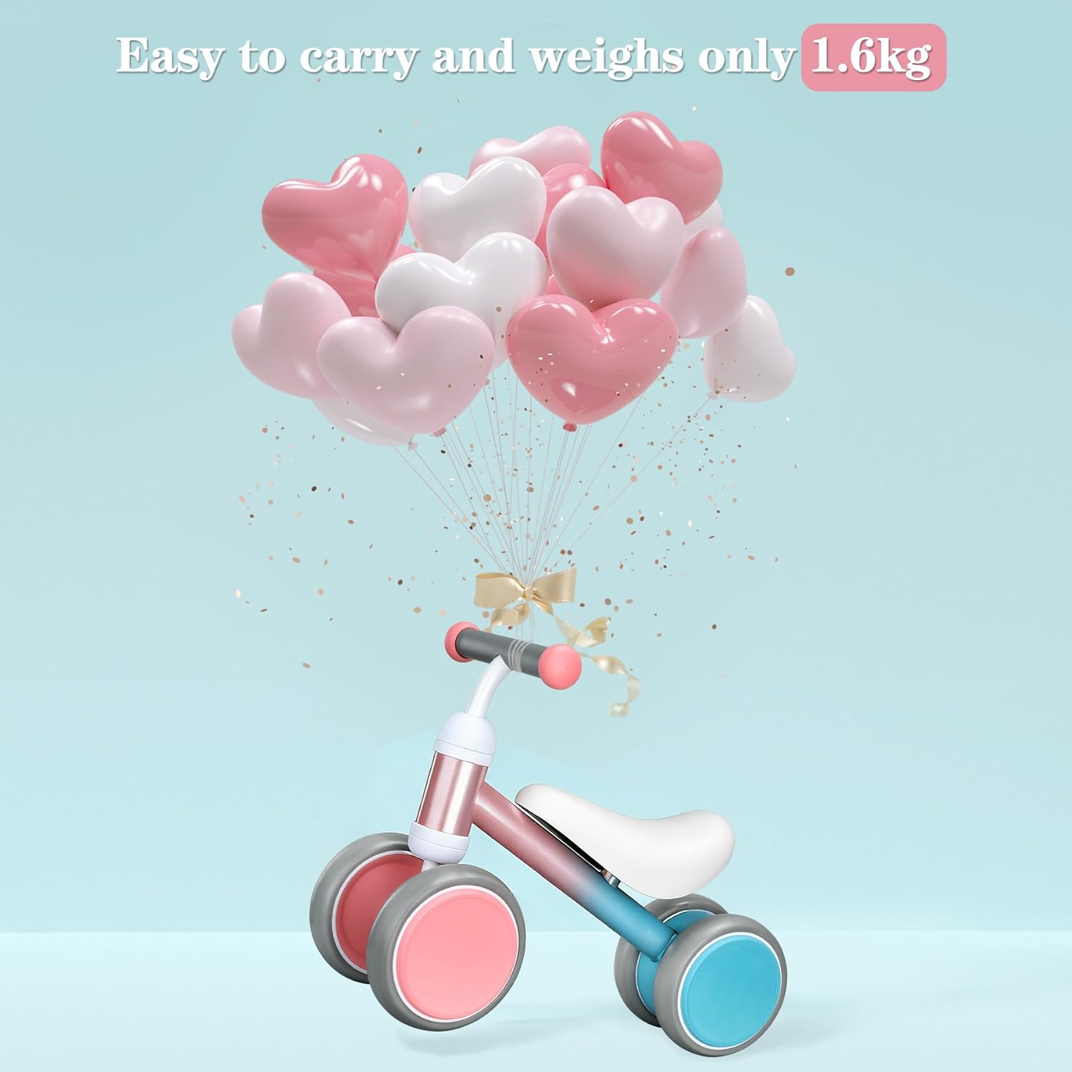 Thumbnail 3 de VITONIS Bicicletta Senza Pedali per 1-2 Anni – Baby Walkers, regalo per bambini