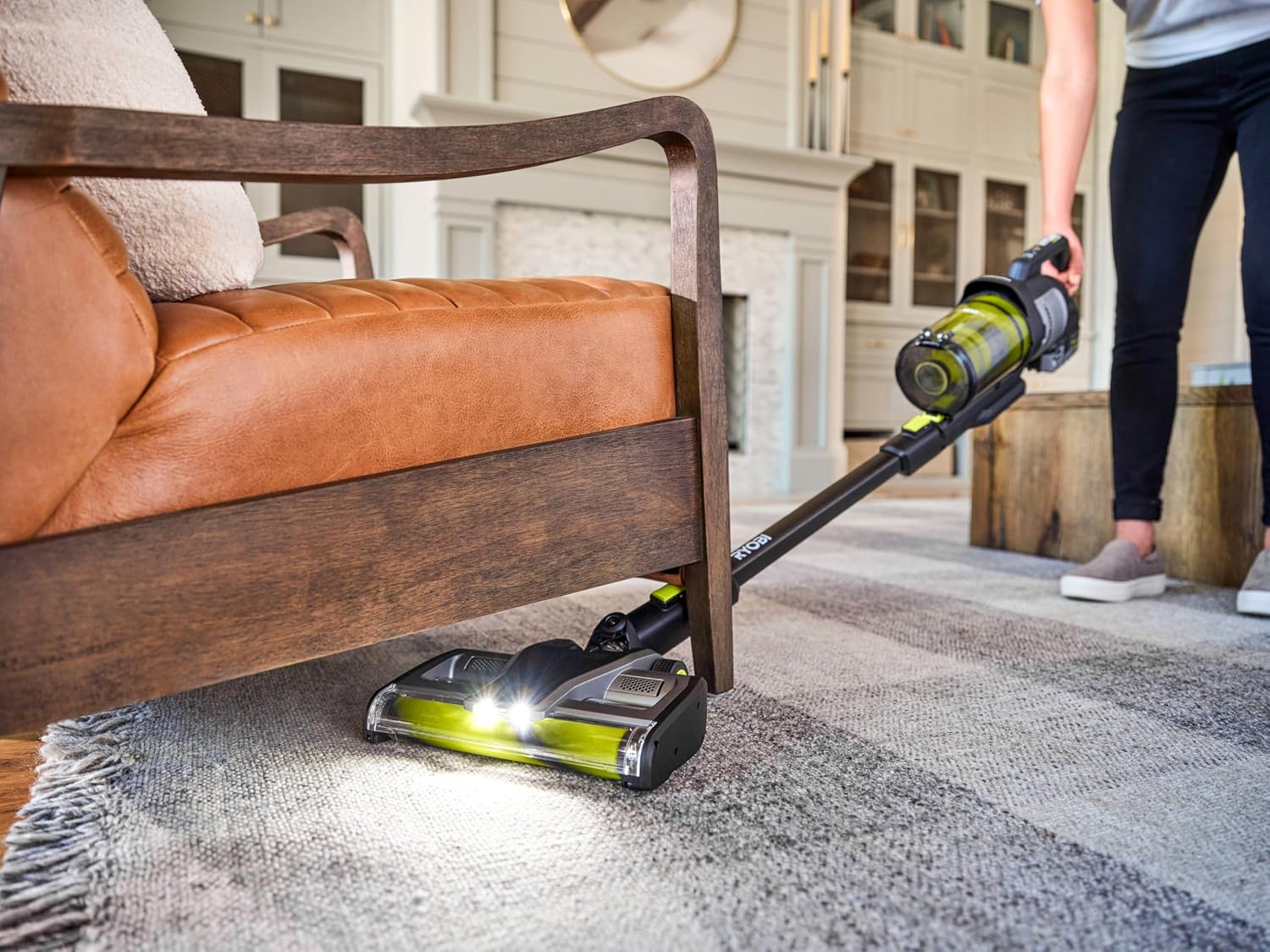 Detalle de RYOBI RASV18BL-0 Aspirapolvere 125 AW 🧹