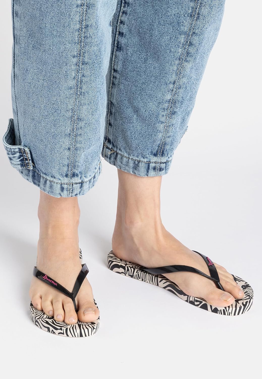 Thumbnail 5 de Ipanema Animal Print Vi Fem – tong femme à imprimé animal et brides métalliques