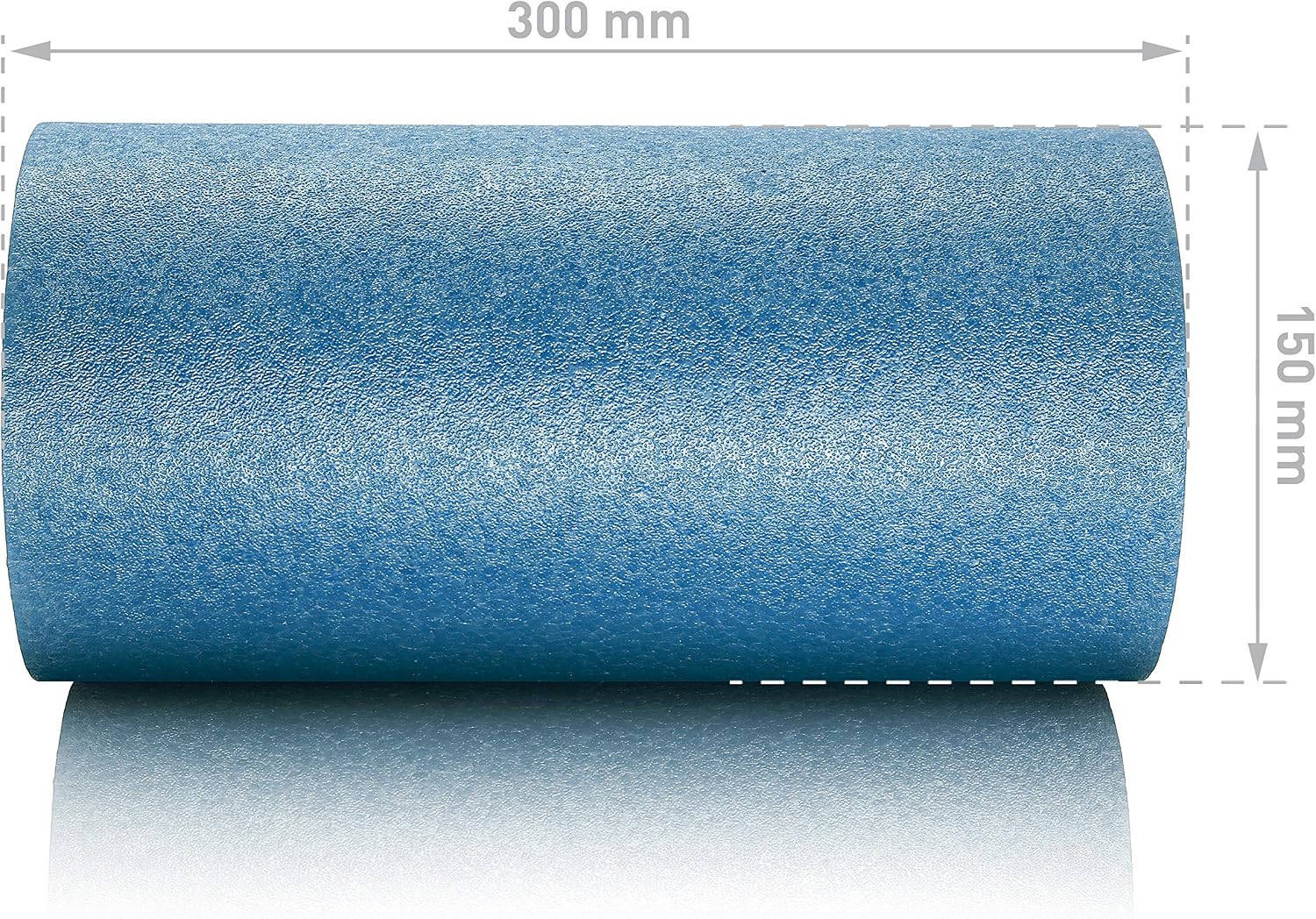 Detalle de BODYMATE Faszienrolle Standard Mittel-Hart, 30 cm x 15 cm – inklusive gratis E-Book