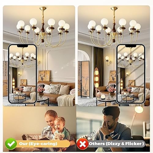 Detalle 2 de YIIFELL LED GU10 5W (12 Pezzi) – equivalente a 50W, 3000K, 400 Lumen, 220-240V, fascio 120°, non dimmerabile