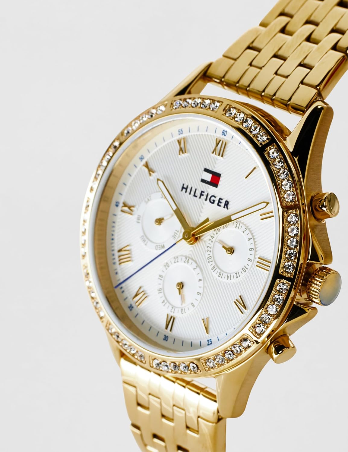 Thumbnail 4 de Tommy Hilfiger Multi Zifferblatt Quarz-Uhr für Damen mit Edelstahlarmband (40 mm)