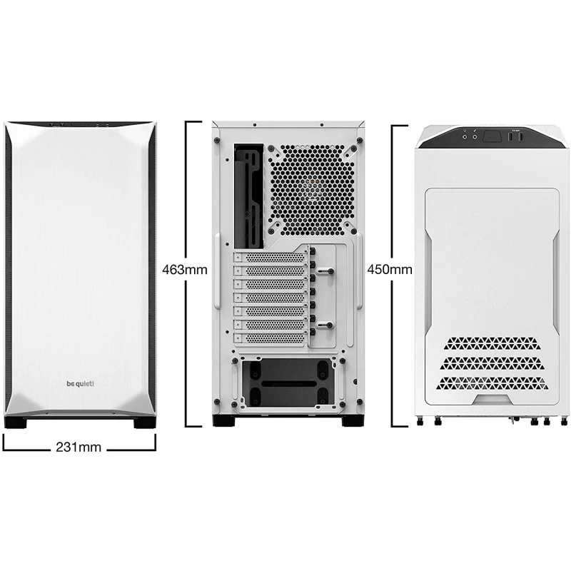 Thumbnail 3 de be-quiet Pure Base 500 USB 3.1 Blanca caja PC