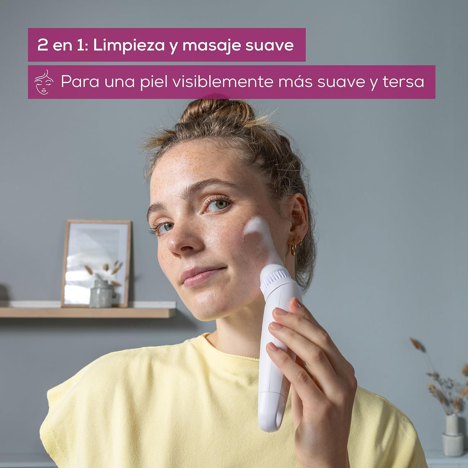 Thumbnail 1 de Beurer FC 45 cepillo facial eléctrico 2 niveles