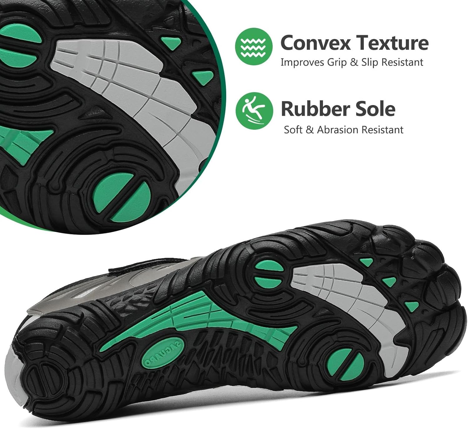Thumbnail 5 de SAGUARO Unisex Barfußschuhe Outdoor – minimalistische, rutschfeste Barfussschuhe für Alltag, Training & Reisen