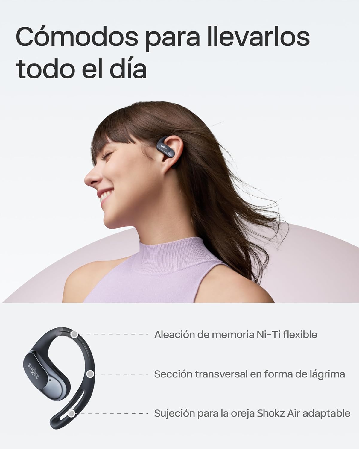 Thumbnail 3 de SHOKZ OpenFit Air: Auriculares Inalámbricos Deportivos