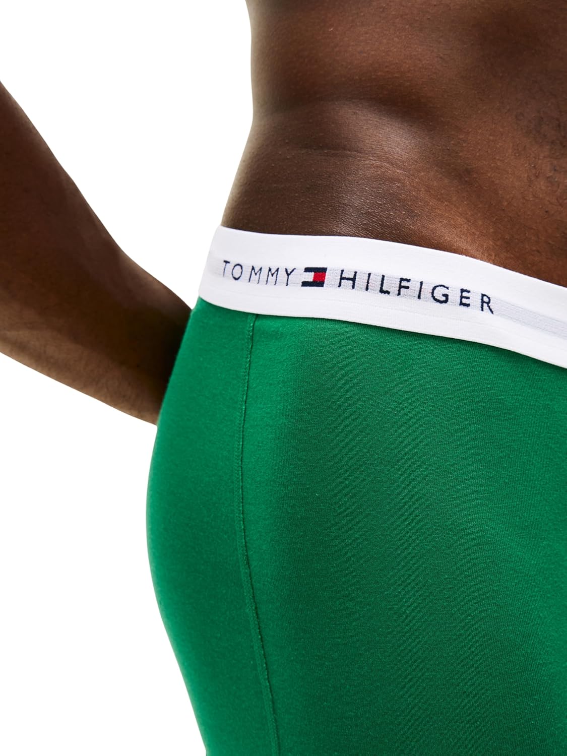 Detalle de Tommy Hilfiger Baule Uomo: stile autentico e sostenibile per ogni occasione