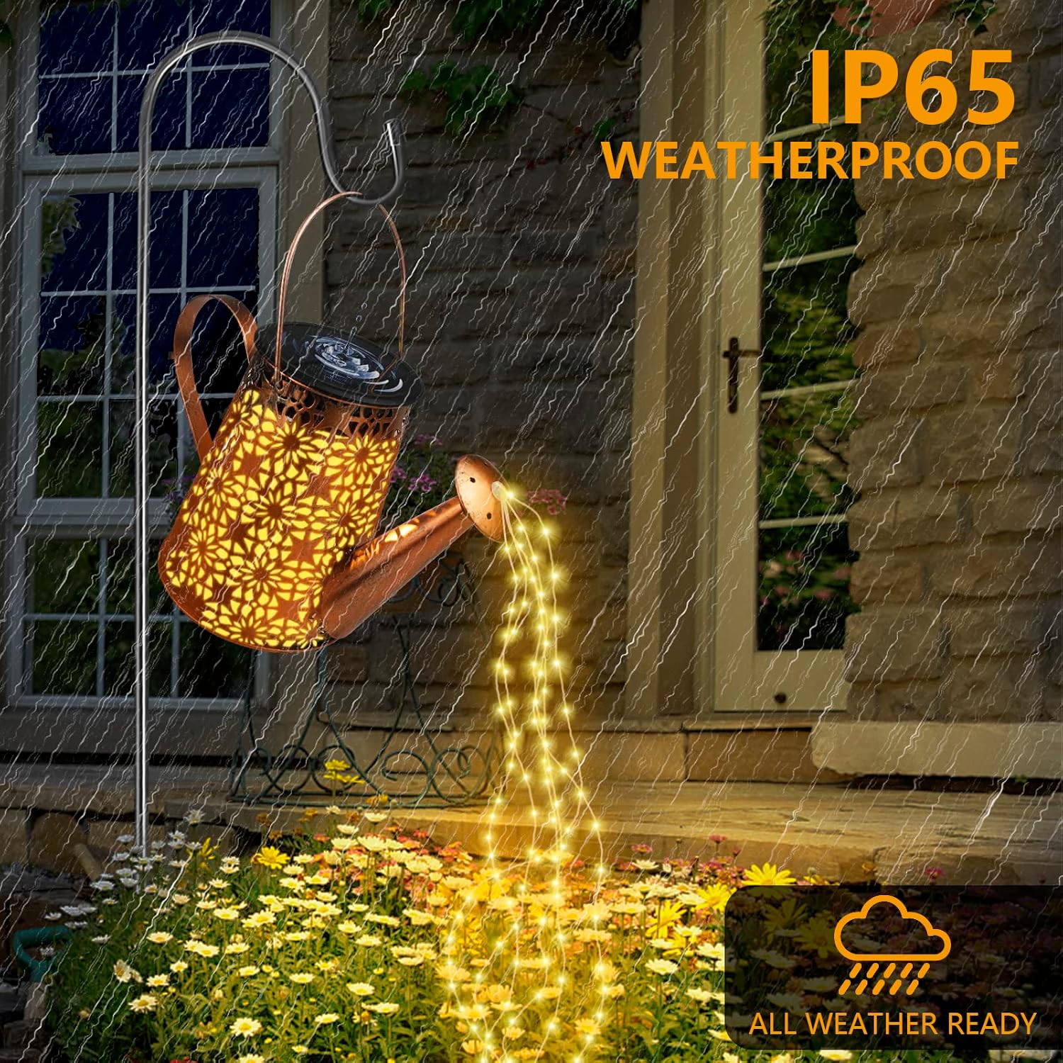 Thumbnail 3 de FLSEPAMB Watering Can Solar Lights 2 Pack