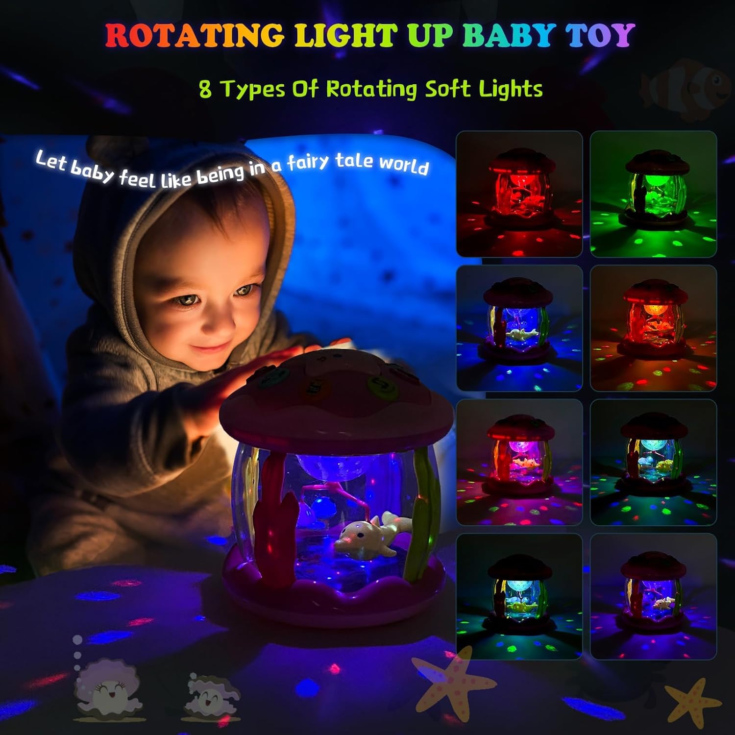 Thumbnail 5 de m zimoon Baby Toys 6 Months Plus sensory musical toy