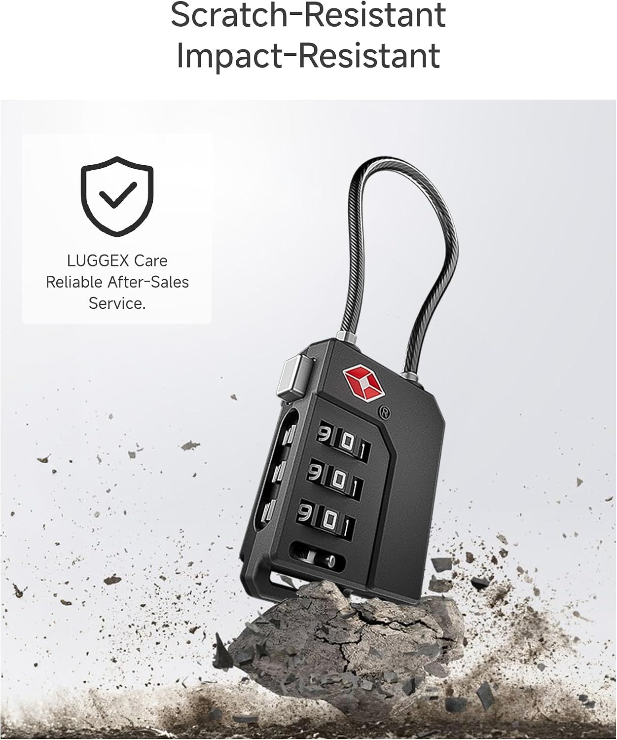 Thumbnail 3 de LUGGEX Suitcase Locks TSA-approved 4-pack 🔒