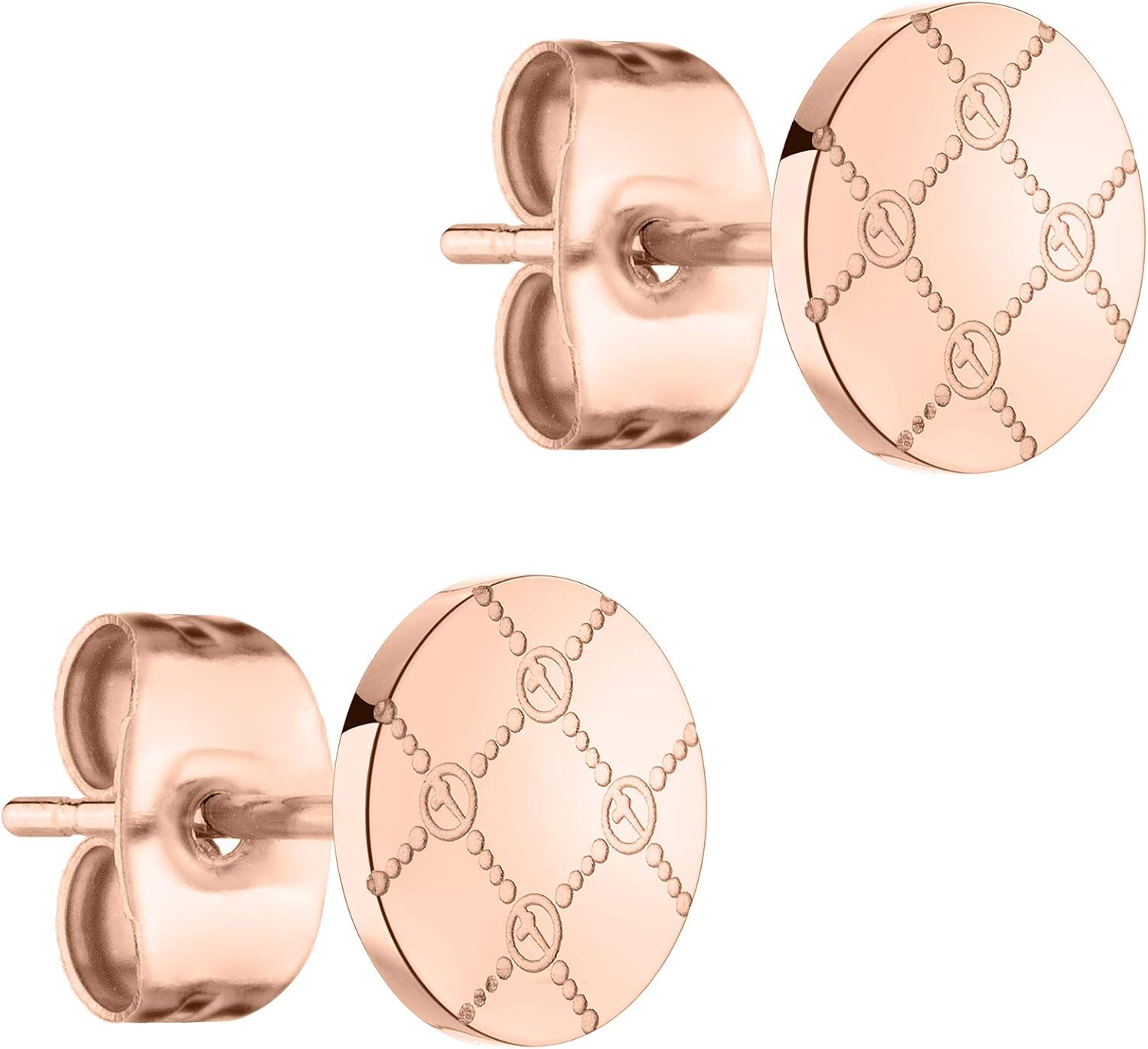 Detalle de Tamaris Ohrstecker für Damen aus Edelstahl, wasserfest – zeitloses Damen-Ohrschmuck-Design