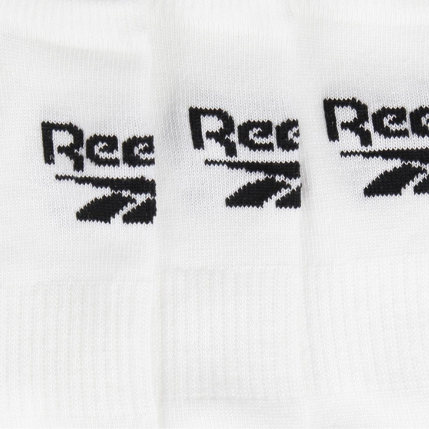 Detalle de Reebok R0353 Socks Mixte (lot de 3) – Confort et tenue au quotidien