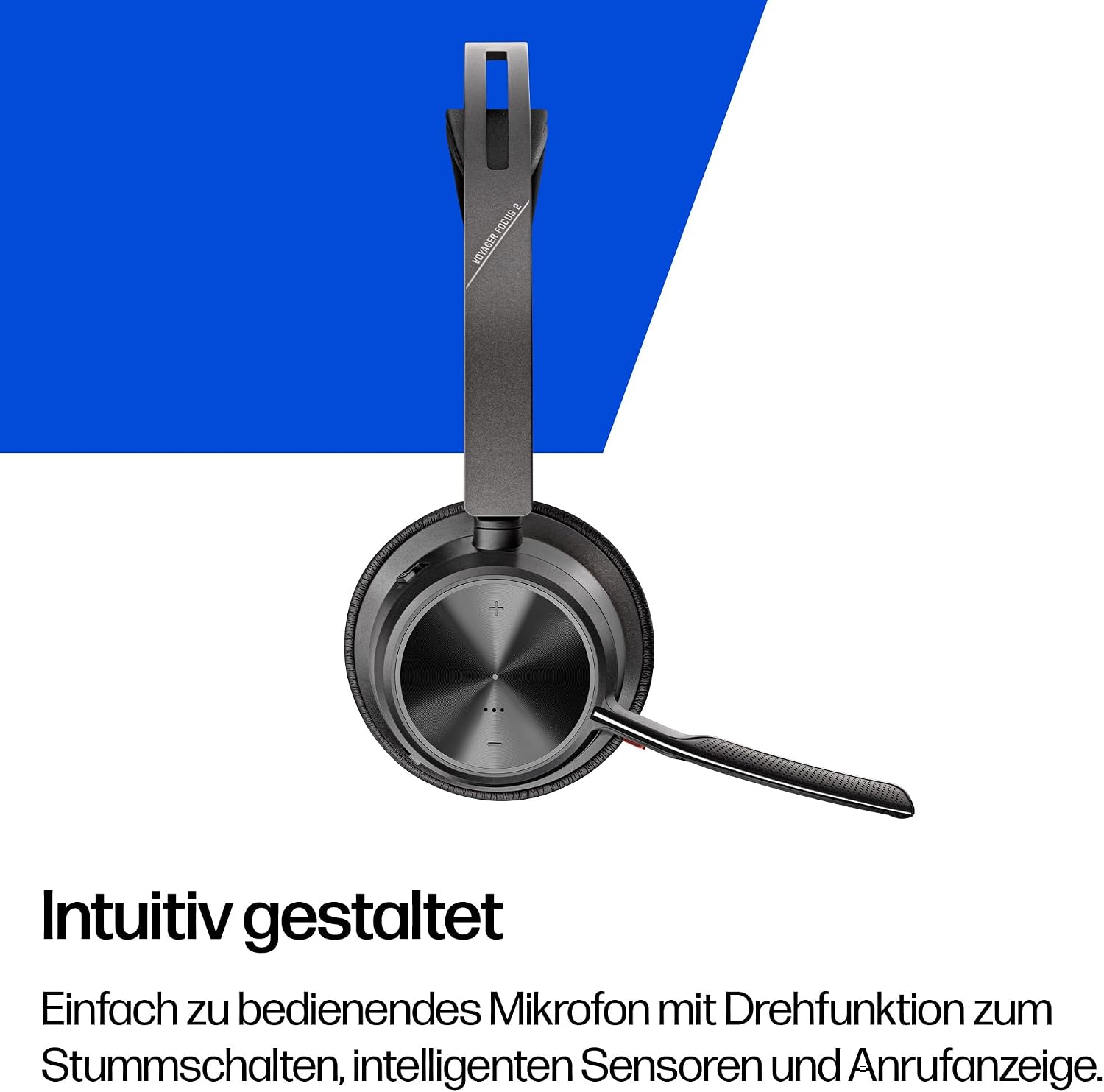Thumbnail 4 de Poly Voyager Focus 2 USB-C Headset mit Ladestation – Bluetooth, ANC und Acoustic Fence