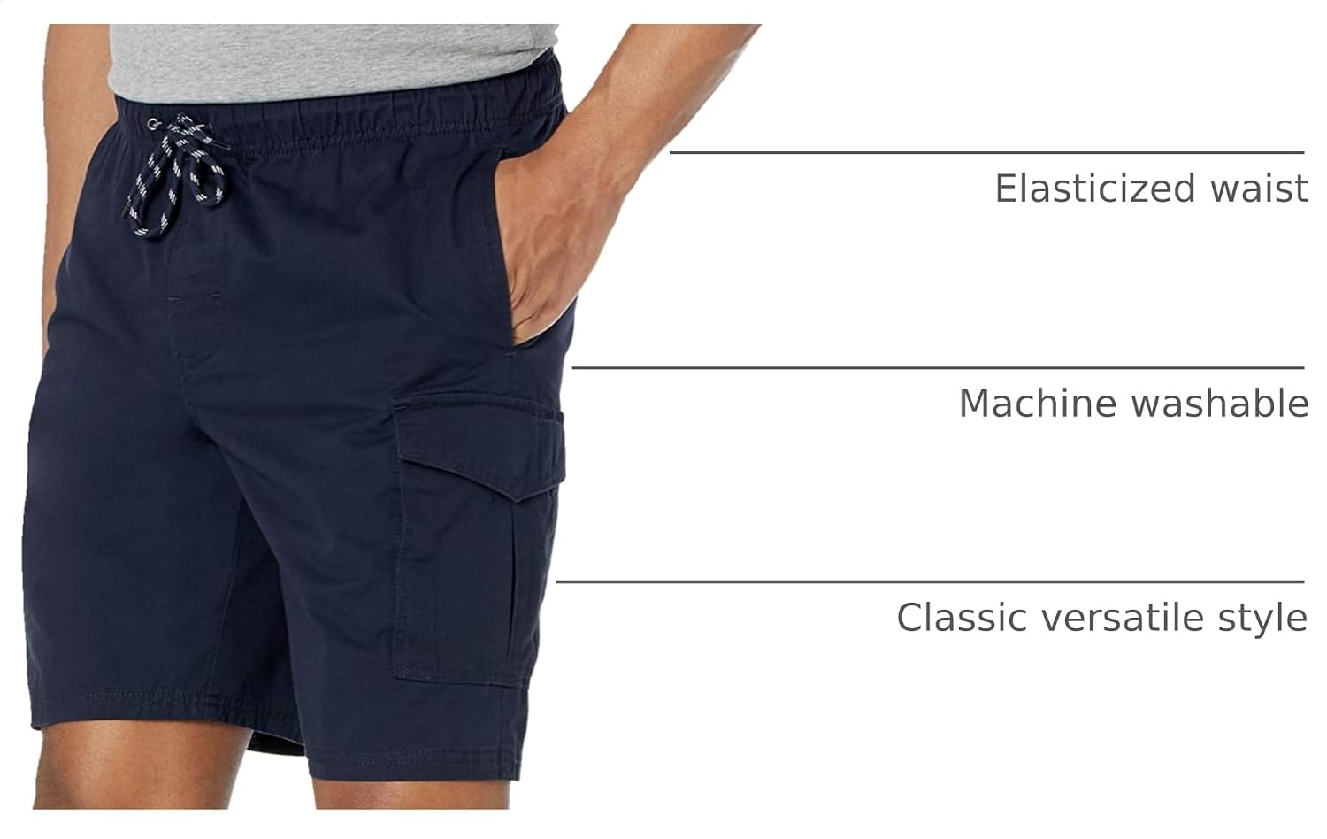 Thumbnail 3 de Amazon Essentials Men's 9" Cargo Shorts
