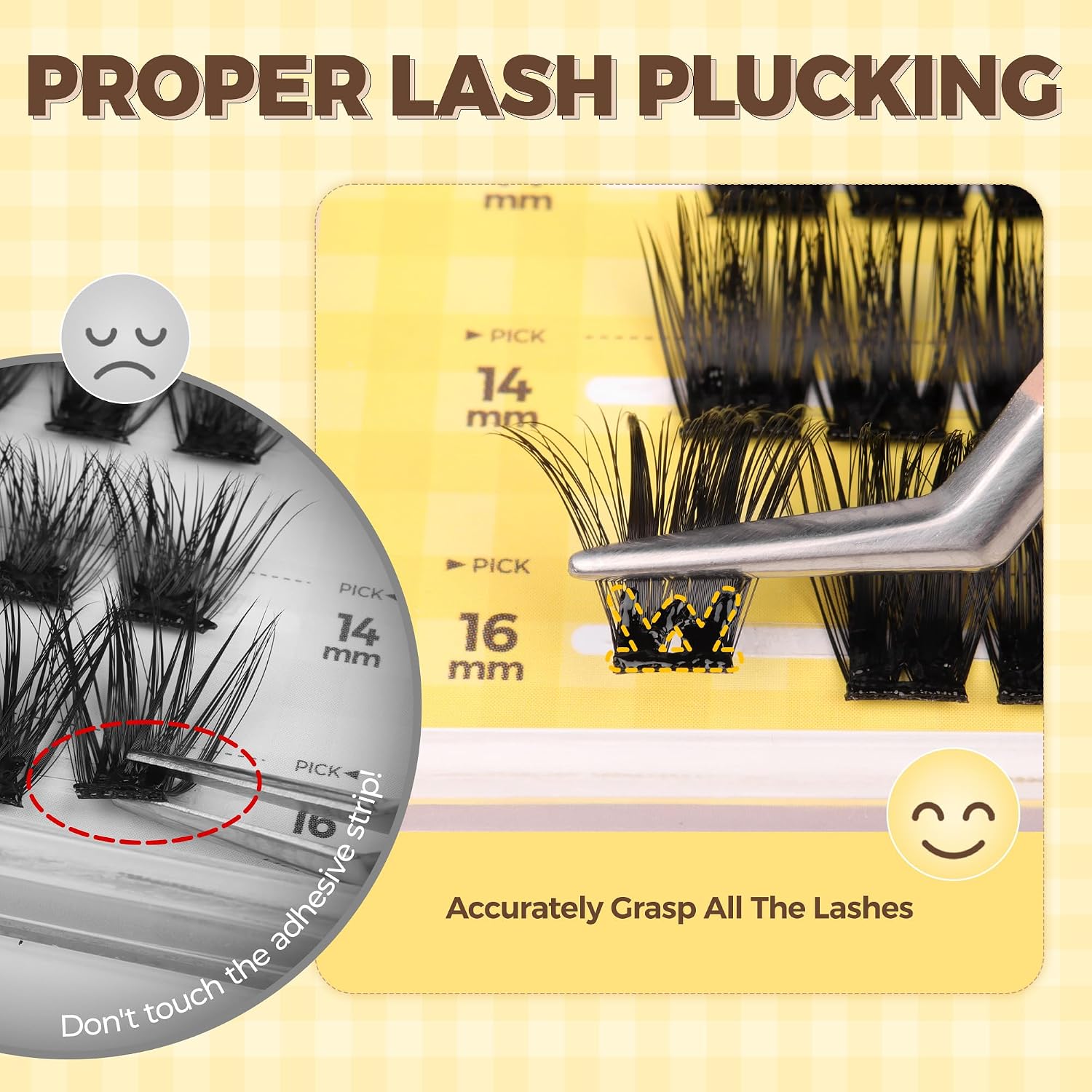 Thumbnail 5 de LASHVIEW Selbstklebende WimpernClusters 10–16 mm DIY