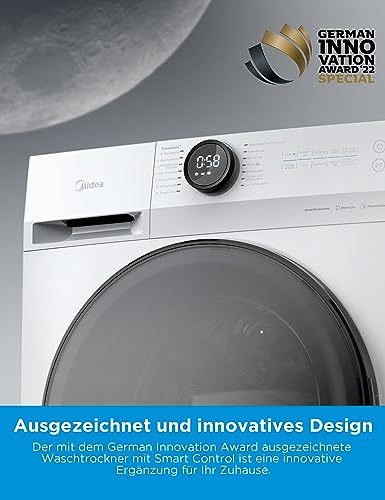 Detalle 2 de Midea MF200D86WB-14EAS Waschtrockner – 8/6 kg, Slim Line, Inverter, App-Steuerung