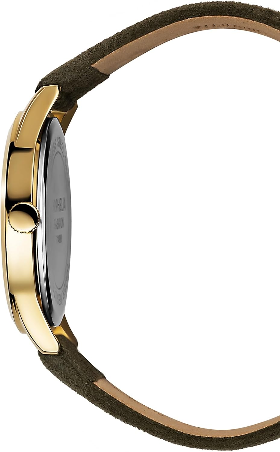Thumbnail 2 de Orphelia Fashion Montre Femme – Quartz – Analogique, Bracelet Cuir Daim Vert Doré