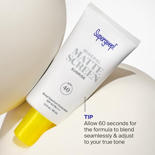 Thumbnail 10 de Supergoop! Mineral Mattescreen SPF 40 (45 mL) – Oil-Free, Matte Mineral Sunscreen