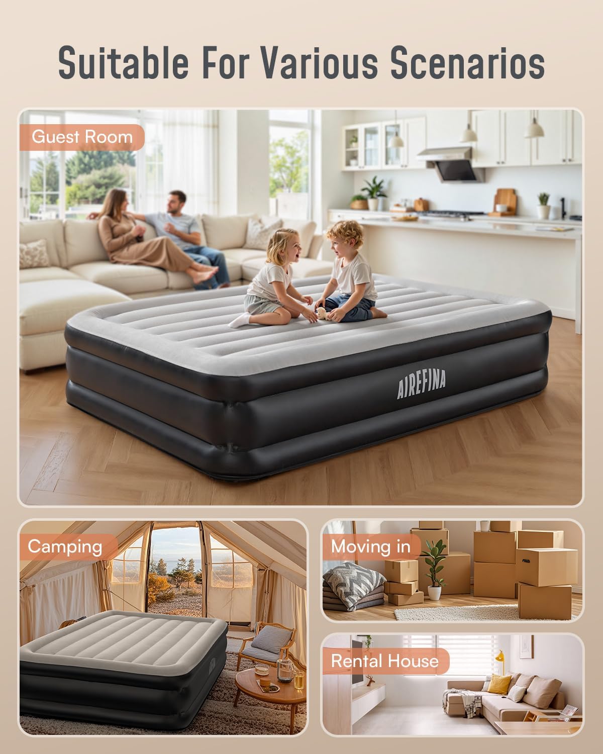 Thumbnail 6 de Airefina Double Air Mattress