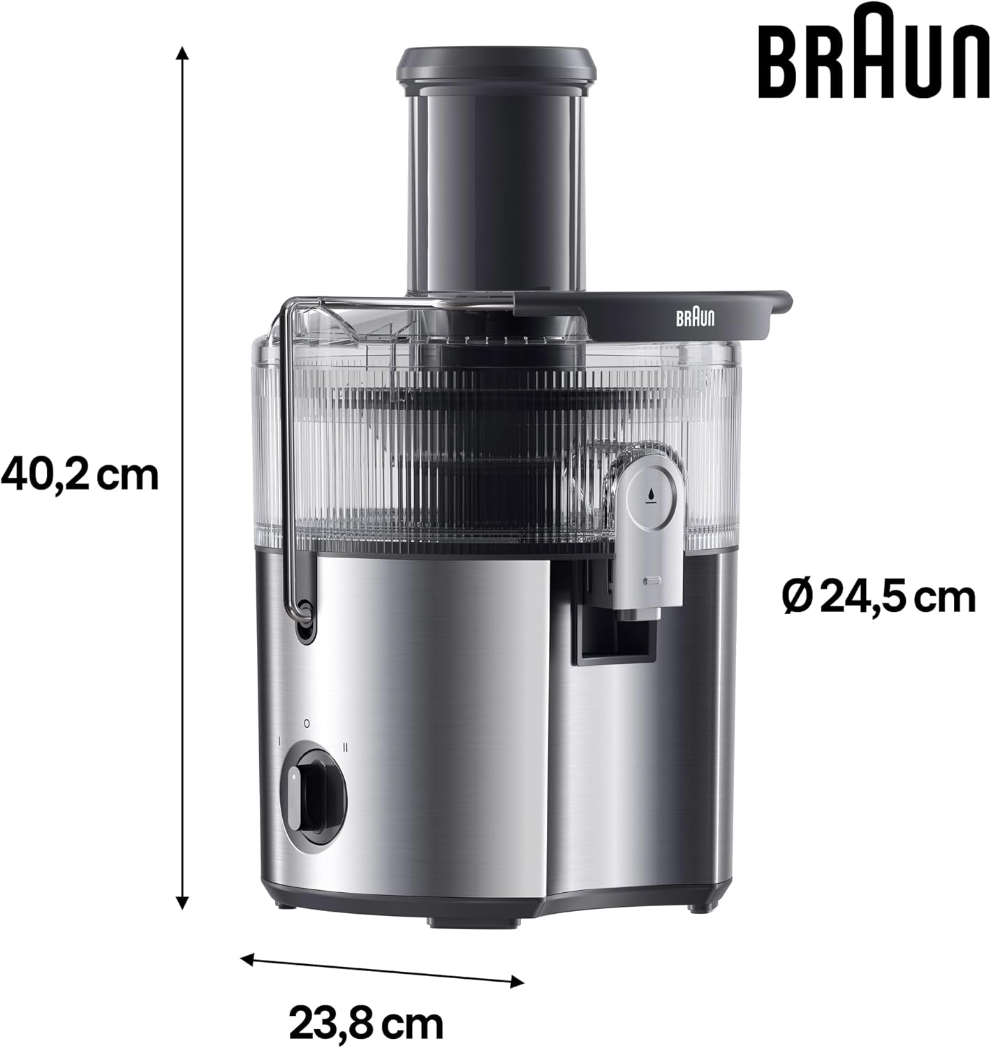 Detalle 1 de Braun MultiJuice 7 SJ7000 Centrifugeuse 1000W