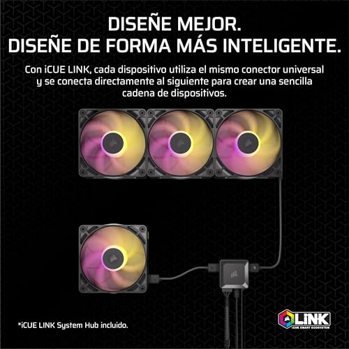 Thumbnail 4 de CORSAIR iCUE LINK RX120 MAX RGB ventilador 120mm