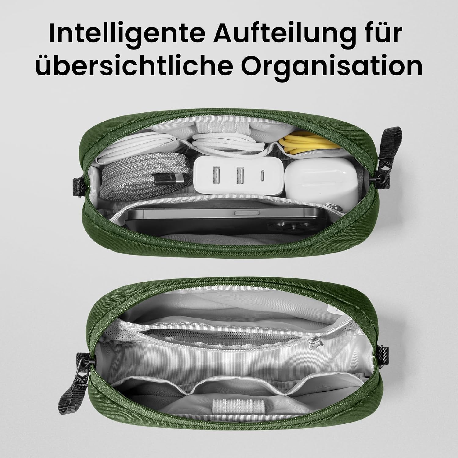 Thumbnail 1 de tomtoc Kabel Organizer Tasche – kompakte EDC-Etui für Kabel, Netzteil und Reiseutensilien