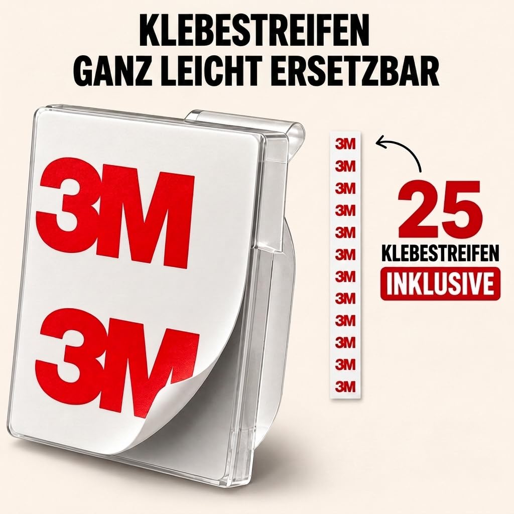 Thumbnail 4 de MYMIND Kabelhalter selbstklebend 50 Stück