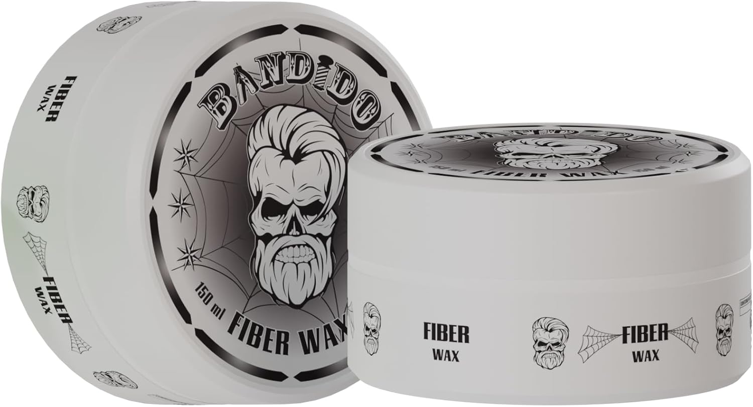 Detalle de Bandido Fiber Wax Maximum Hold 150ml – Cire coiffante à tenue forte et fibre d’araignée