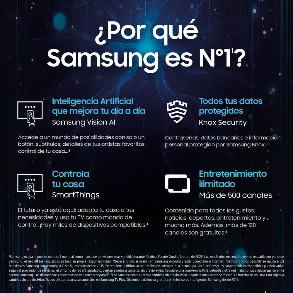 Thumbnail 6 de Samsung QE1F 75" QLED 4K Smart TV con AI y Color Vivo 🎥