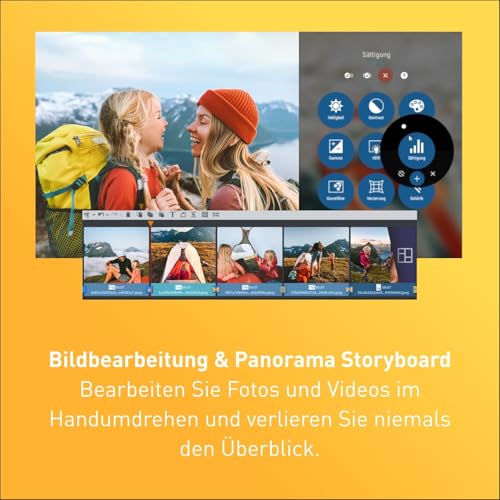 Detalle de MAGIX Photostory deluxe 2025 – Erinnerungen in Bewegung: Komplettes Bild- und Videobearbeitungsprogramm für Windows