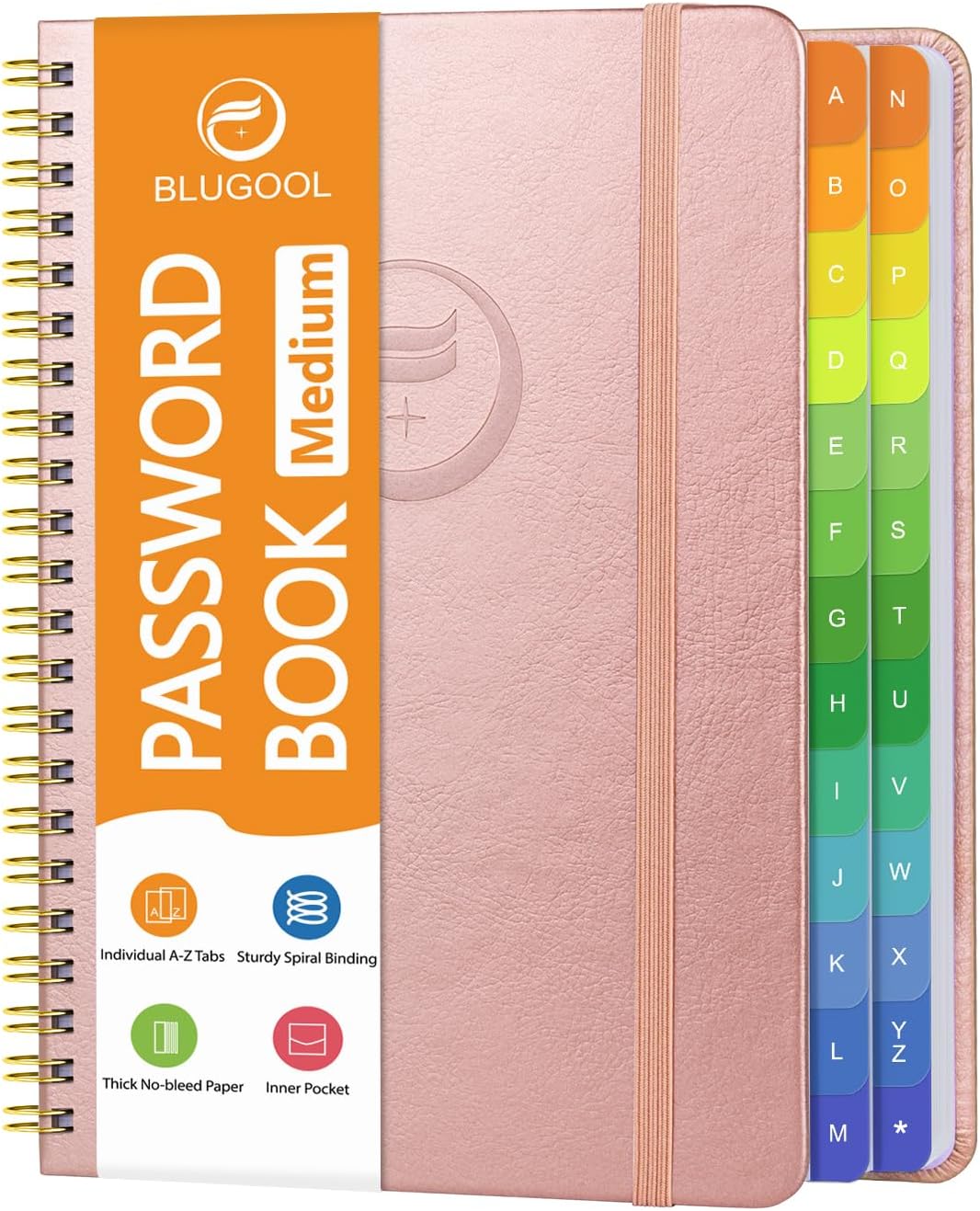 Detalle de Password Keeper Notebook, 5.7 x 7.7 inches