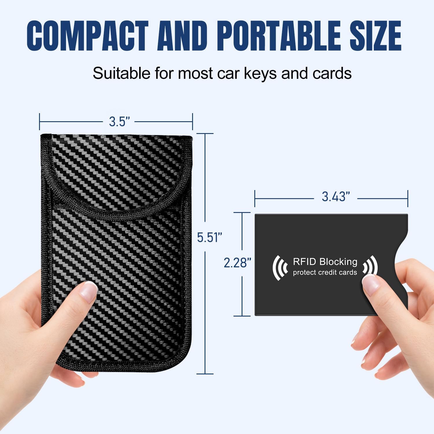 Detalle de RealPlus Faraday Pouch 2-pack — key blocker pouch