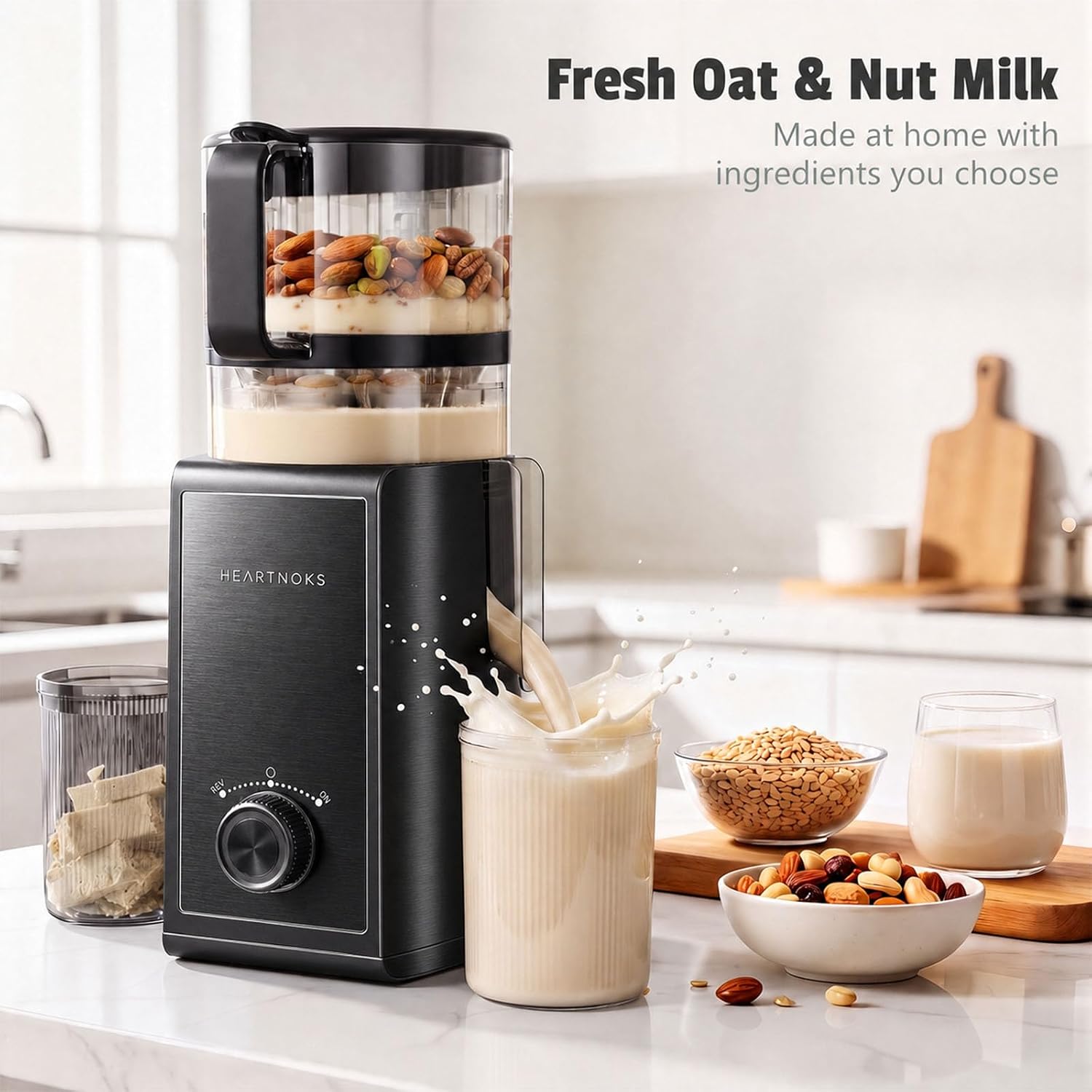 Thumbnail 6 de Heartnoks Juicer Machines: 3-in-1 Cold Press Juicer with a 6.5" Wide Feed Chute